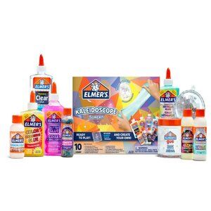 NWT Elmer's 10pc Kaleidoscope Slime Kit